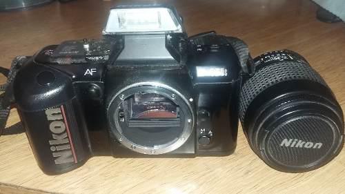 Camara De Fotos Nikon F401s+lente Nikkor 35-80 Mm