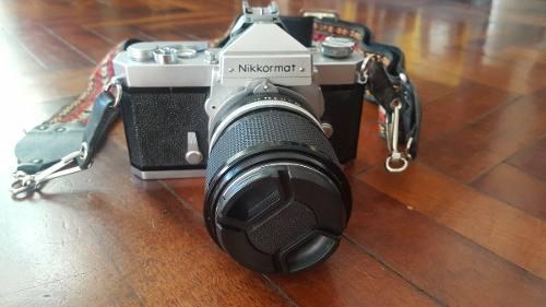 Camara Nikkormat Con Lente 43-86 Nikon