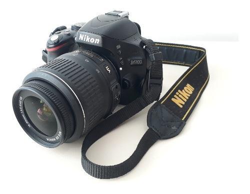 Camara Reflex Nikon D5100 + Lente 18-55mm Vr + Accesorios
