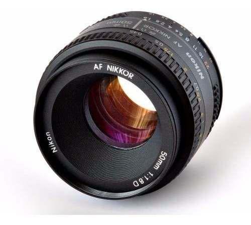 Lente Objetivo Fijo Nikon Nikkor 50 Mm F/1.8d Af Reflex New!