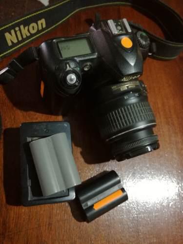Nikon D 50 Con Lente 18-55 +2 Baterias + Cargador