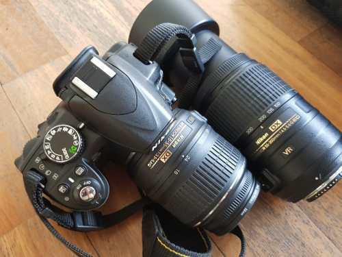 Nikon D3100 + 2 Lentes+ Mochila + Memoria