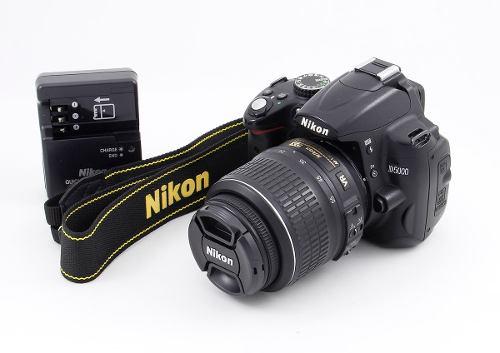 Nikon D5000 Con Lente 18-55 Vr