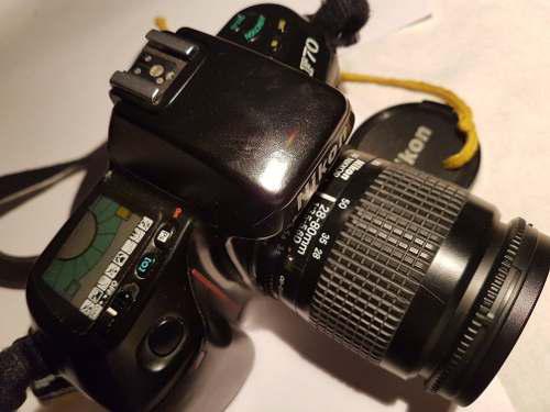 Nikon F 70. Lente Nikon 28 - 80 Mm. 1:3.5 - 5.6 D