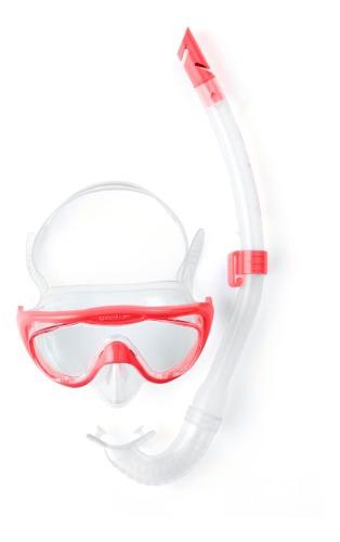 Snorkel Speedo Infantil Glide Jr Buceo Máscara + Snorkel