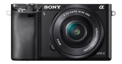 Sony Ilce-6000l Camara Reflex 24.3/18mb Filma Fullhd Lente18