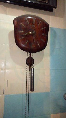 Antiguo Reloj De Pared Menni Cuerda Estilo Cucu 1 Pendulo