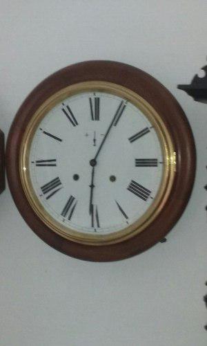 Antiguo Reloj De Pared The Sessions Clock Co Usa Tipo Estac