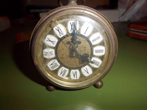 Antiguo Reloj Despertador Aleman Blessing