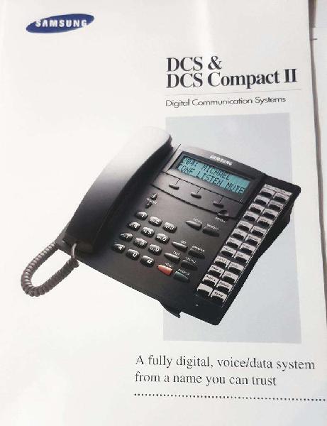 CENTRAL TELEFONICA SAMSUNG DCS TELEFONO KPDCS-S1BD-TEL 6B