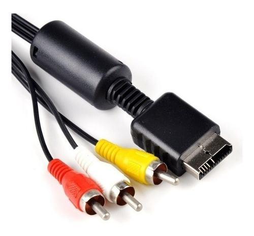 Cable Rca Av Audio Y Video Ps1 Ps2 Y Ps3 Nm-cps2