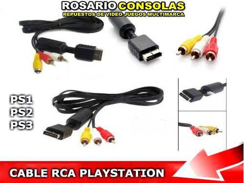 Cable Salida Clasica Compatible Ps1 Ps2 Y Ps3