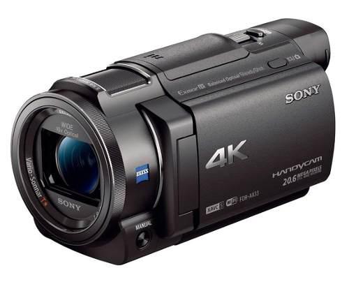 Filmadora Sony Fdr-ax33 4k Uhd Zoom Optico X10 Videocamara
