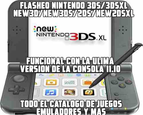 Flasheo Nintendo 3ds 2ds