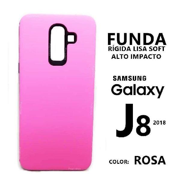 Funda Cover Soft Rigida Lisa Samsung Galaxy J8 2018 Rosario