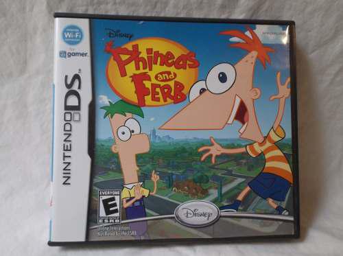 Juego Nintendo Ds Phineas And Ferb Unico En Ml Mira!!!
