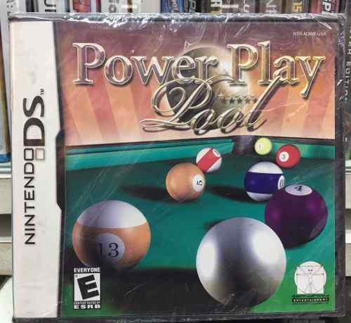 Juego Nintendo Ds Pool Power Play Nuevo Sellado Original