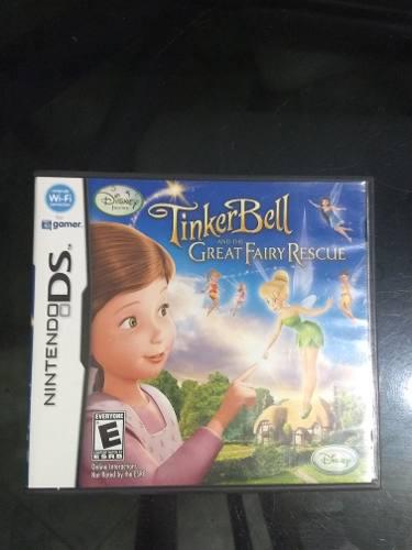 Juego Nintendo Ds Tinkerbell Y El Rescate De Las Hadas