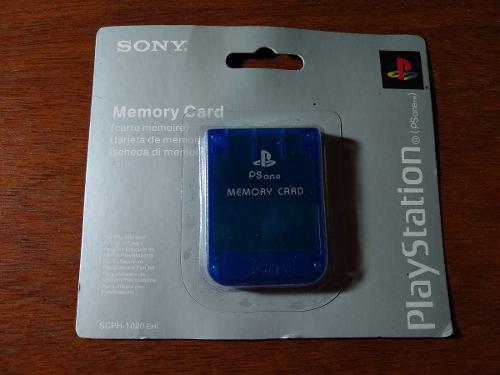 Memory Card Azul Sony Ps1 Original Japón, Scph-1020 Ehi