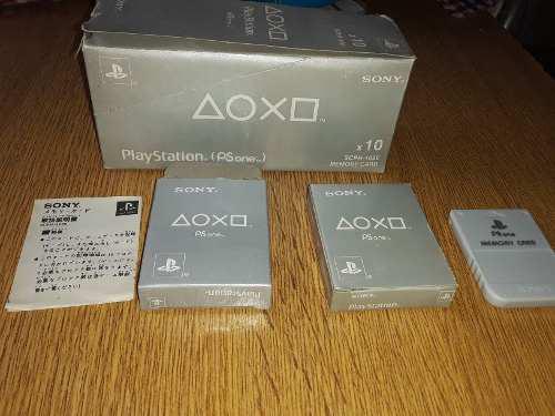 Memory Card Play 1 Originales Sony Japones