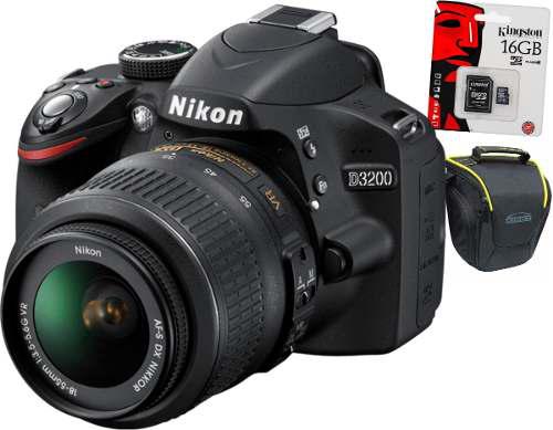 Nikon D3400 Kit 18-55 Memo + Bolso En Stock!!!!!!