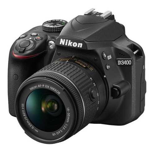 Nikon D3400 Kit 18-55+memoria En Stock!!!!!