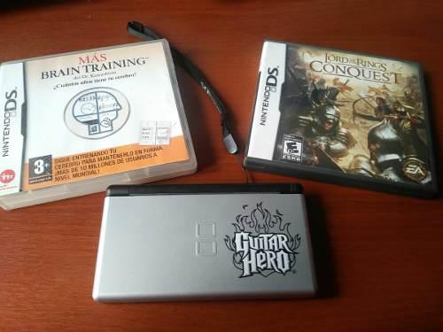 Nintendo Ds Lite (+ Cargador & 2 Juegos)