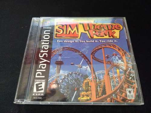 Ps1 - Sim Theme Park - Completo - Original - Extreme Gamer