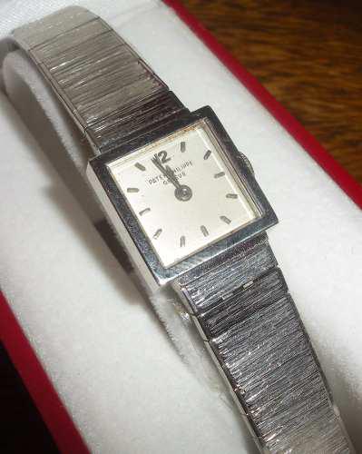 Reloj Patek Philippe Original Oro Blanco 18k Macizo Antiguo