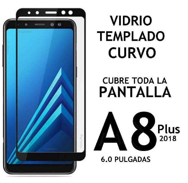 Vidrio Templado 5d Curvo Full Cover Samsung A8 2018 A8 Plus