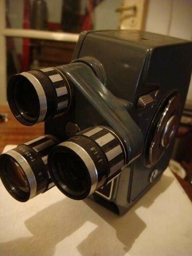 Antigua Filmadora Lumicon Cine Camera 8mm Cuerda