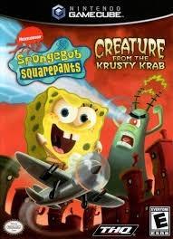 Bob Esponja Creatures From The Krusty Krab Nintendo Gamecube