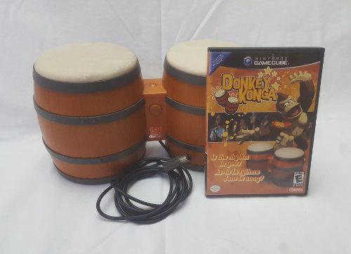 Bongos Donkey Konga + Juego Oirignal Nintendo Gamecube