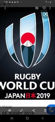 Entrada Mundial De Rugby Japon - Inglaterra Vs. Francia