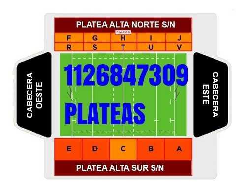 Entradas Los Pumas Vs All Blacks Plate - Alta - Baja