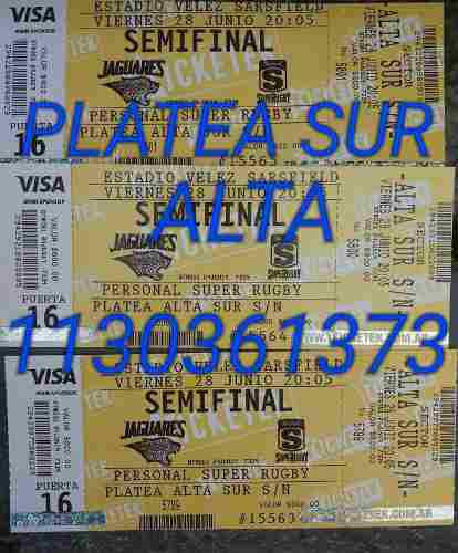 Entradas Remato Jaguares Platea Alta Sur