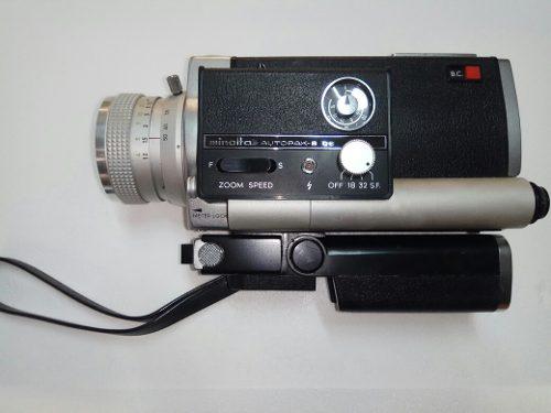 Filmadora Minolta Autopak-8d6 Super 8.8mm Camara De Pelicula