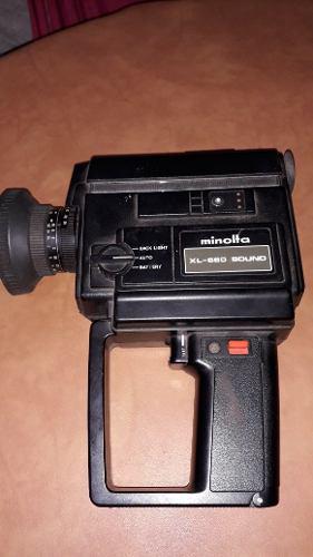 Filmadora Super 8 Minolta