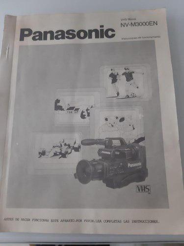 Filmadora Vhs Panasonic M3000en Con Accesorios