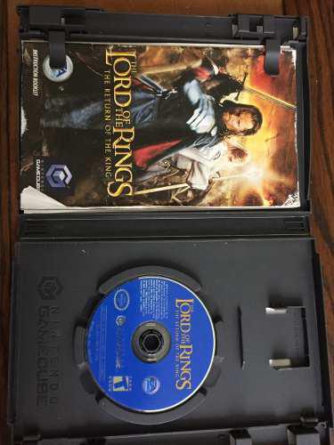Juego Nintento Gamecube-lord Of The Rings Original C/ Manual