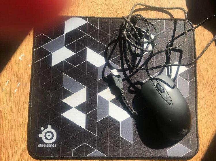 Kit Mouse y MousePad gamer SteelSeries