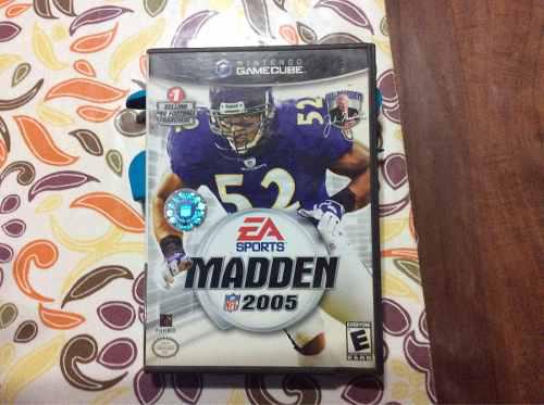 Madden 2005 Juego De Nintendo Game Cube.