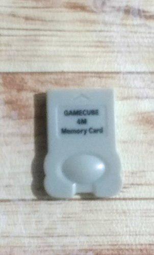 Memory Card Memoria 4 Mb Para Nintendo Gamecube / Wii