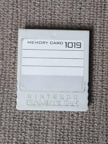 Memory Card Nintendo Gamecube - 1019 Bloques - Usado