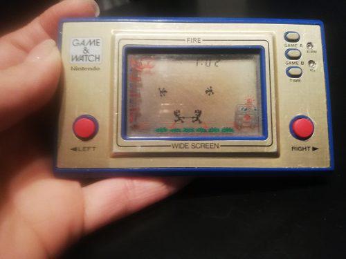 Nintendo, Game And Watch, Fire Wide Screen