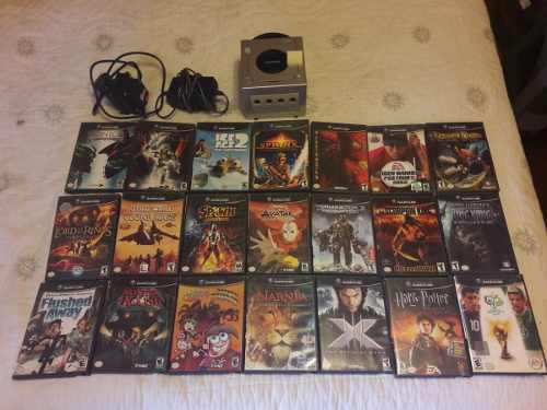 Nintendo Gamecube Consola + Pack 16 Juegos