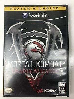 Nintendo Gamecube Mortal Kombat Dedly Alliance Original Usad