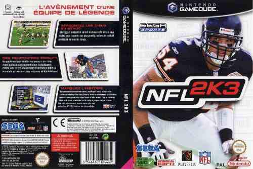 Nintendo Gamecube Nfl 2k3 Original Usado Impecable