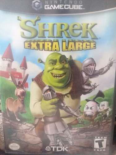 Shrek Extra Large Gamecube Como Nuevo