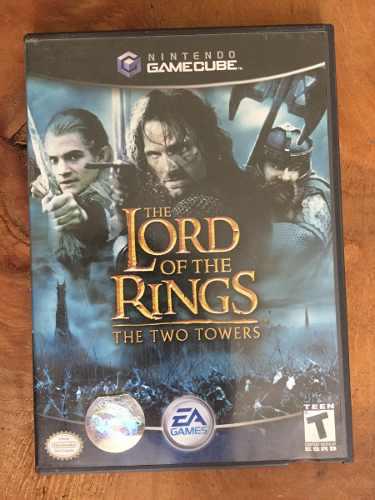 The Lord Of The Rings Two Towers Original Gamecube C/manual